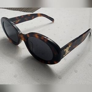 Celine Truimph Tortoise Sunglasses
